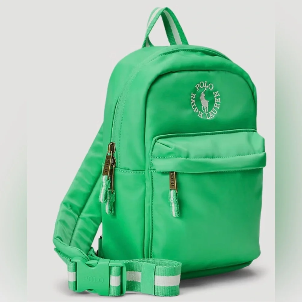 RALPH LAUREN Big Pony Logo Crossbody Backpack